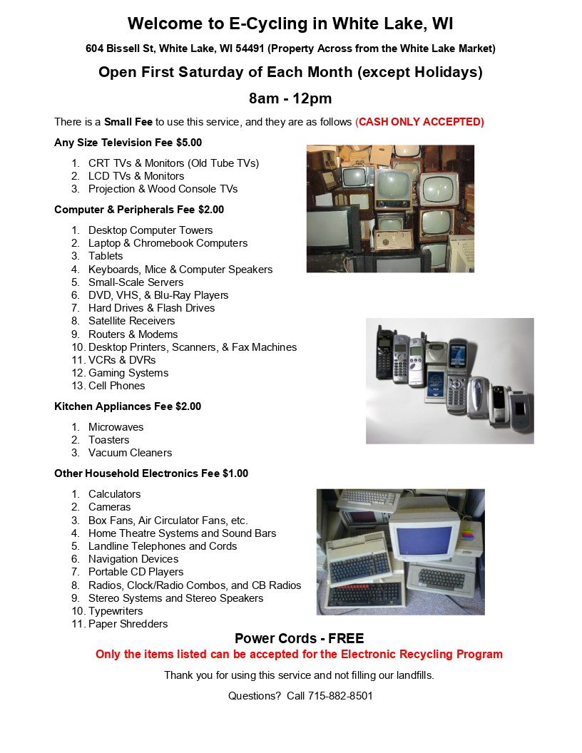 Electronic Recycling Program
